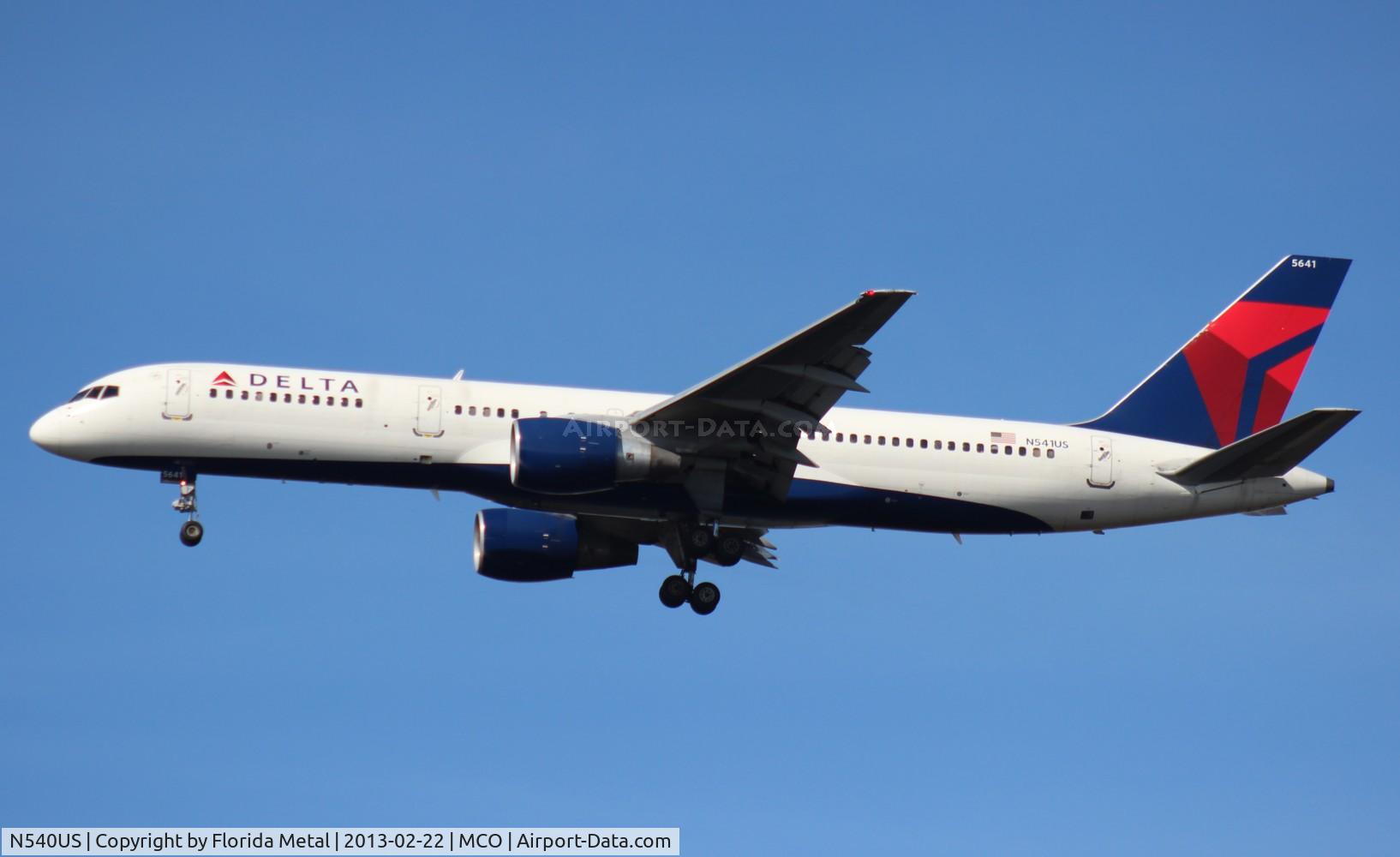 N540US, 1996 Boeing 757-251 C/N 26487, Delta 757-200
