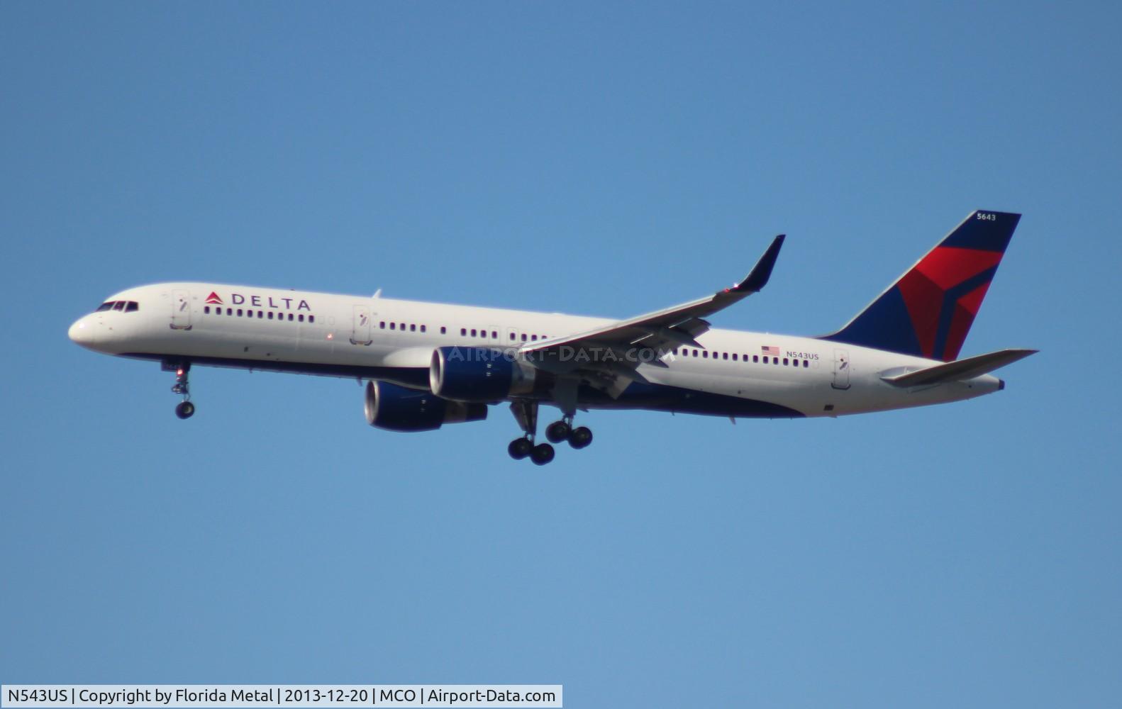 N543US, 1996 Boeing 757-251 C/N 26490, Delta 757-200
