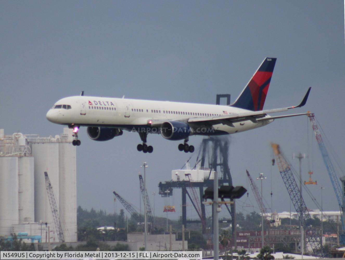 N549US, 1996 Boeing 757-251 C/N 26496, Delta 757-200