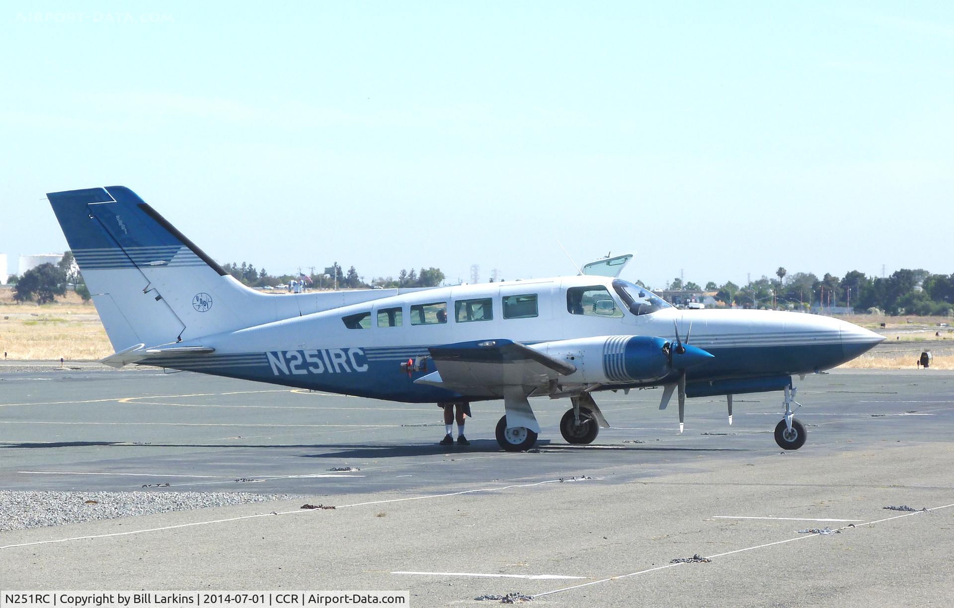 N251RC, 1981 Cessna 402C C/N 402C0490, Visitor