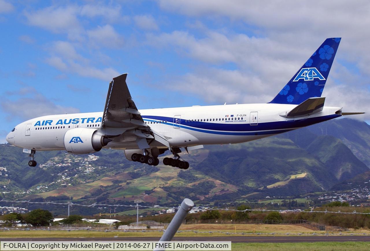 F-OLRA, 2011 Boeing 777-29MLR C/N 40955, Landing rwy 14