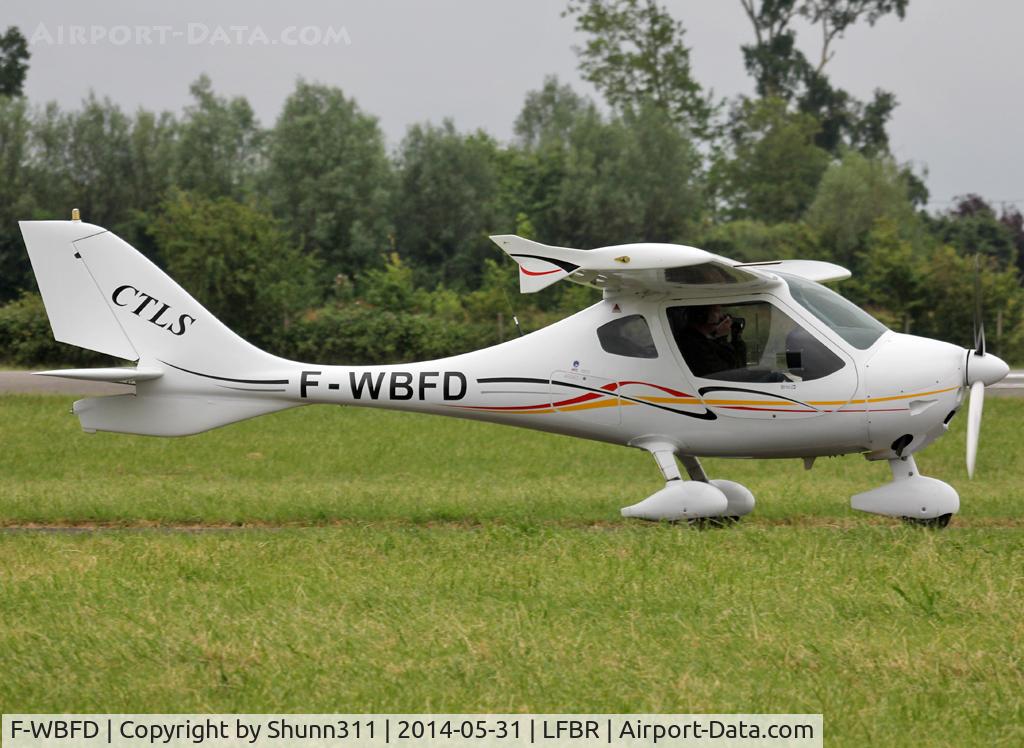 F-WBFD, 2011 Flight Design CTLS-ELA C/N F-10-01-05, Participant of the Muret AirExpo Airshow 2014