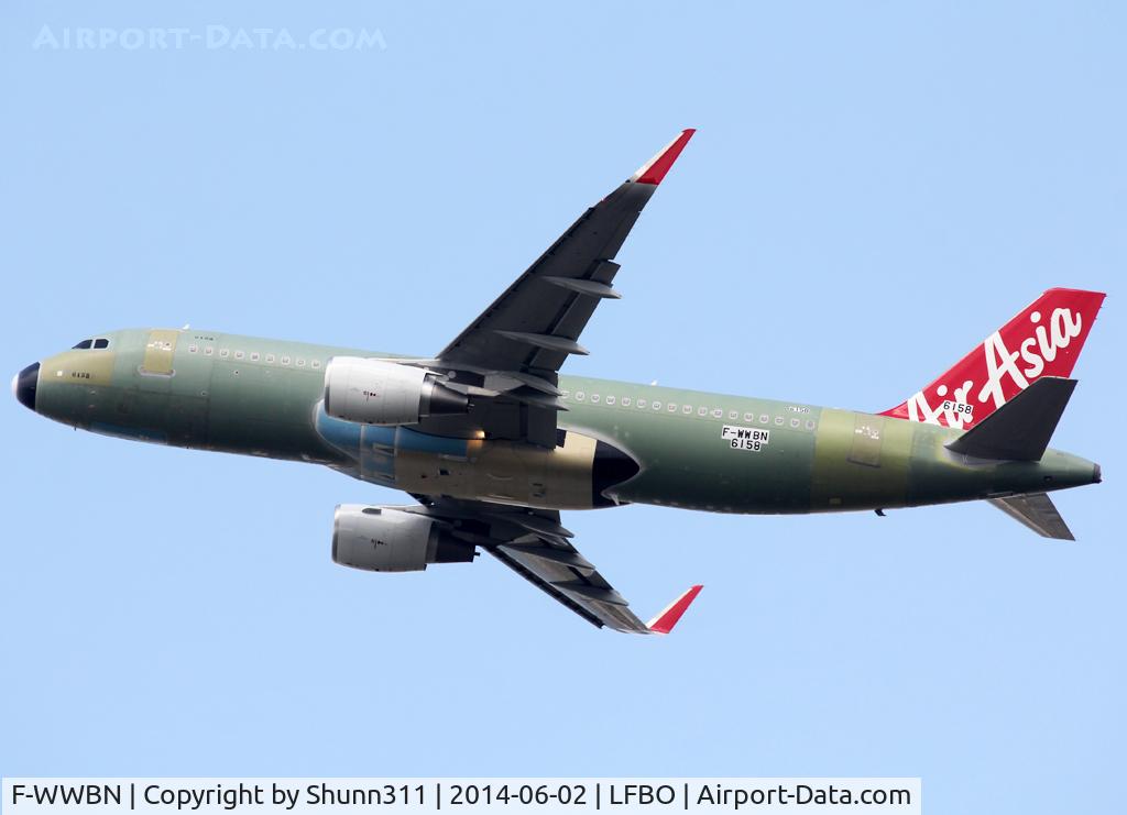 F-WWBN, 2014 Airbus A320-216 C/N 6158, C/n 6158 - For AirAsia