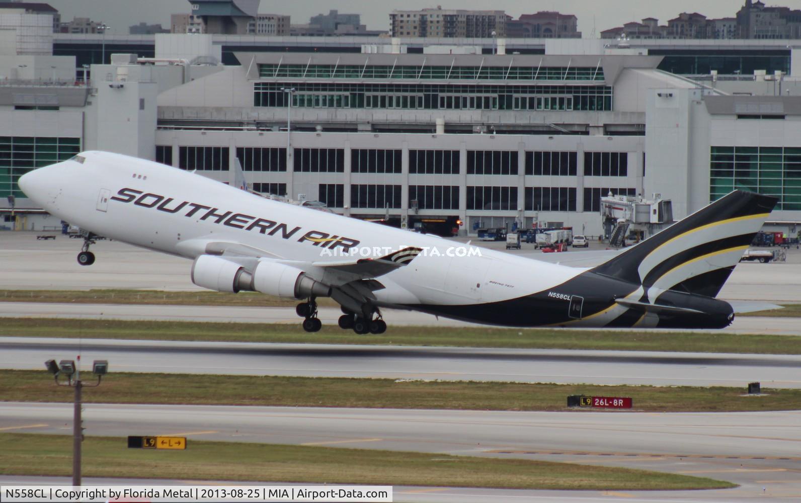 N558CL, 2006 Boeing 747-4EVF/ER C/N 35171, Southern Air 747-400
