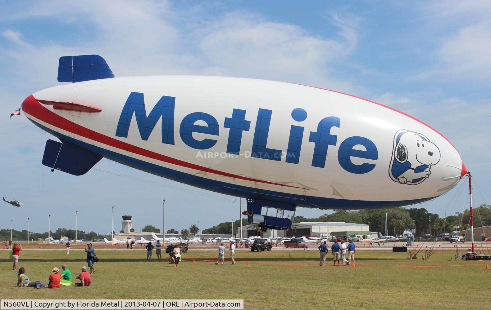 N560VL, 1991 American Blimp Corp A60R C/N 005, Snoopy 2