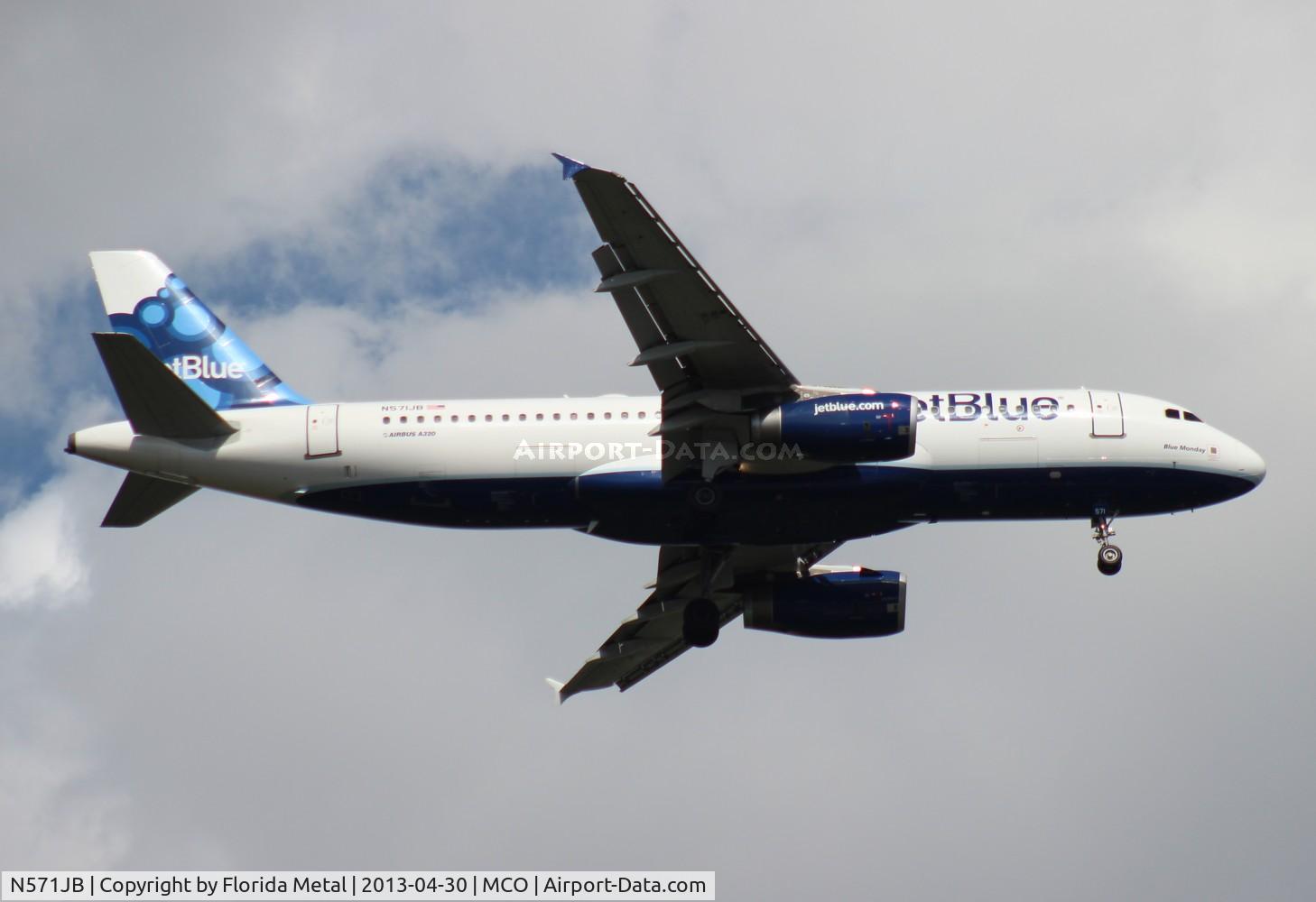 N571JB, 2003 Airbus A320-232 C/N 2125, Jet Blue A320