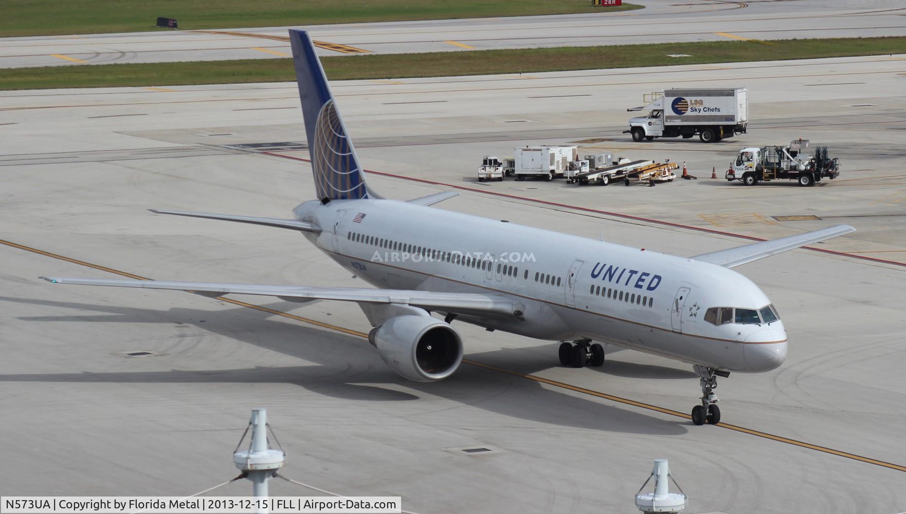 N573UA, 1992 Boeing 757-222 C/N 26685, United 757-200