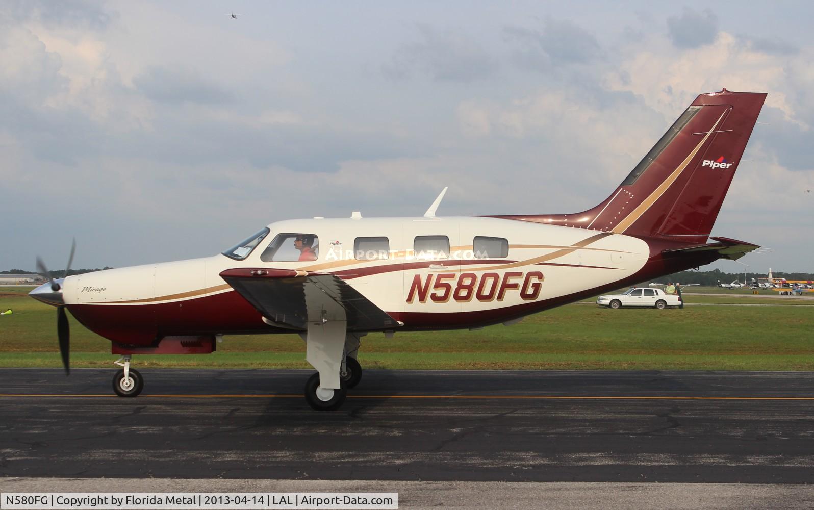 N580FG, 2013 Piper PA-46-350P Malibu Mirage C/N 4636580, PA-46-350P
