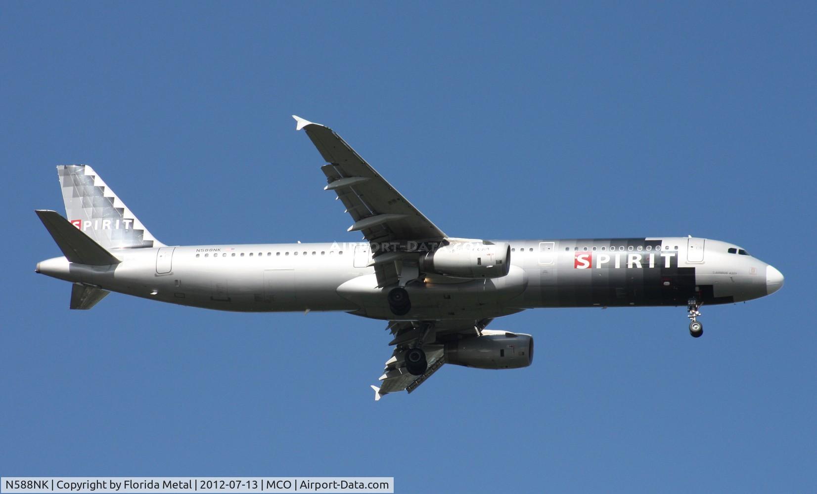 N588NK, 2005 Airbus A321-231 C/N 2590, Spirit A321