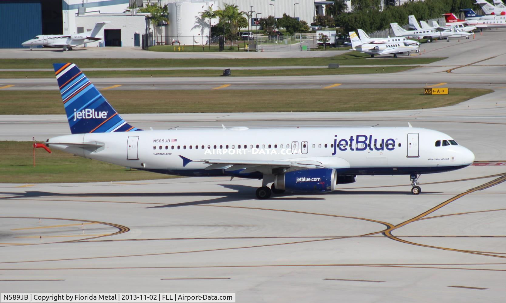 N589JB, 2004 Airbus A320-232 C/N 2215, Jet Blue A320