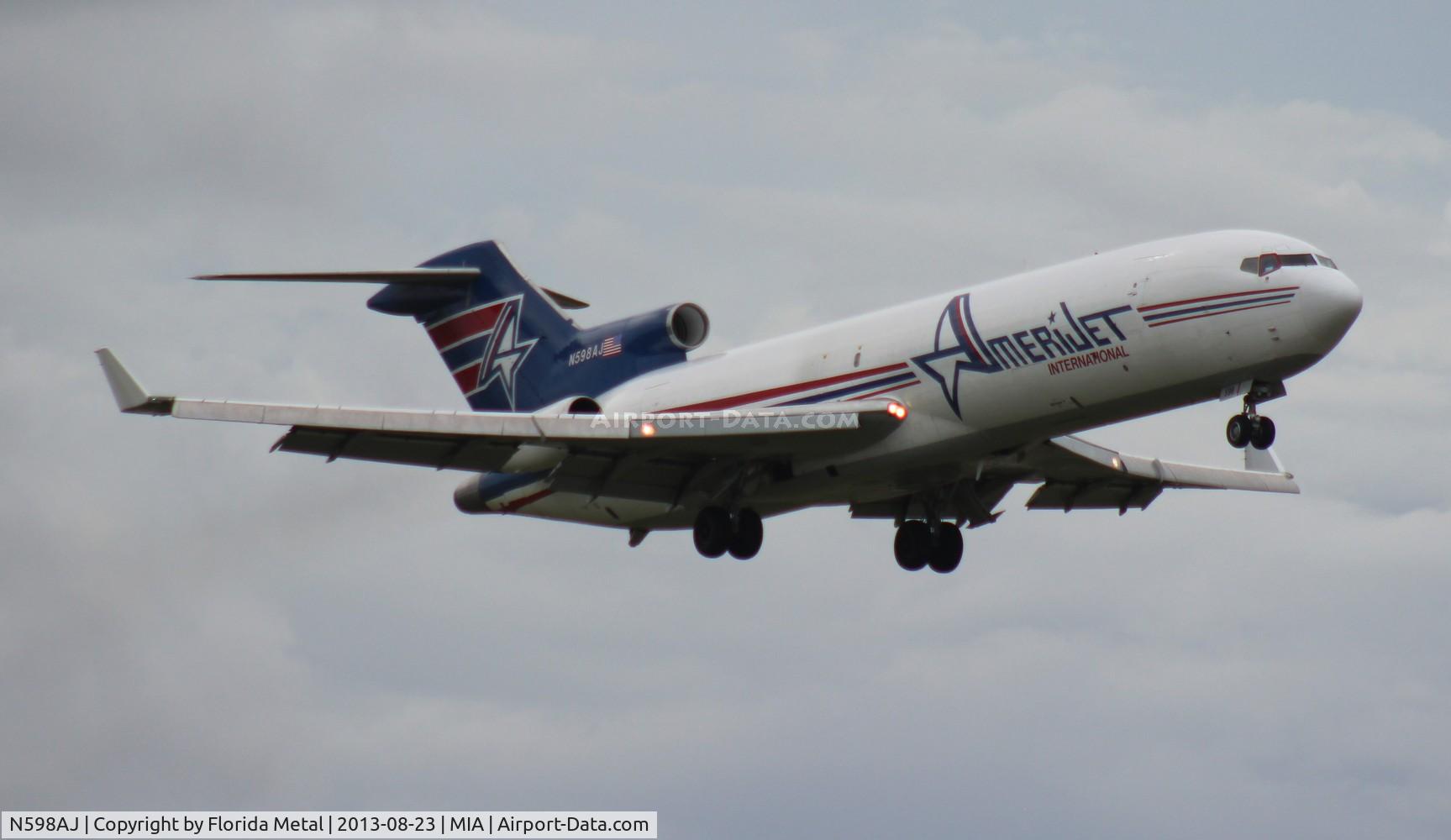 N598AJ, 1979 Boeing 727-212 C/N 21947, Amerijet 727-200