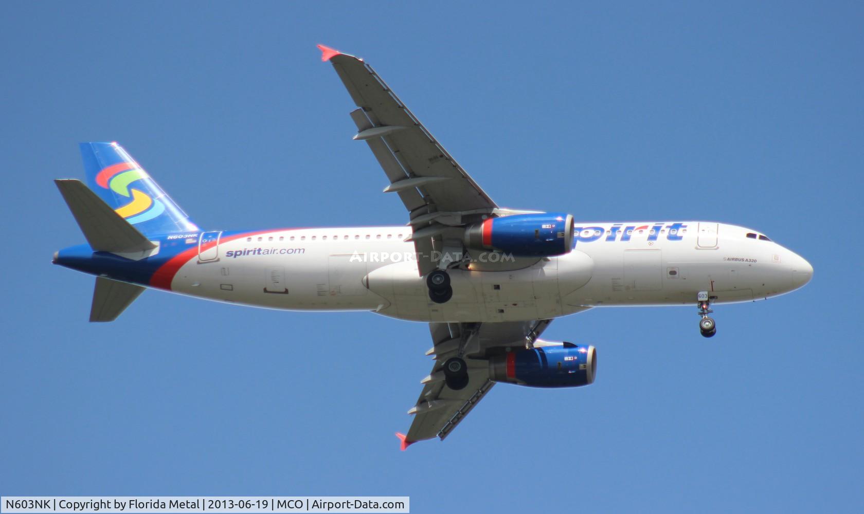 N603NK, 2010 Airbus A320-232 C/N 4321, Spirit A320