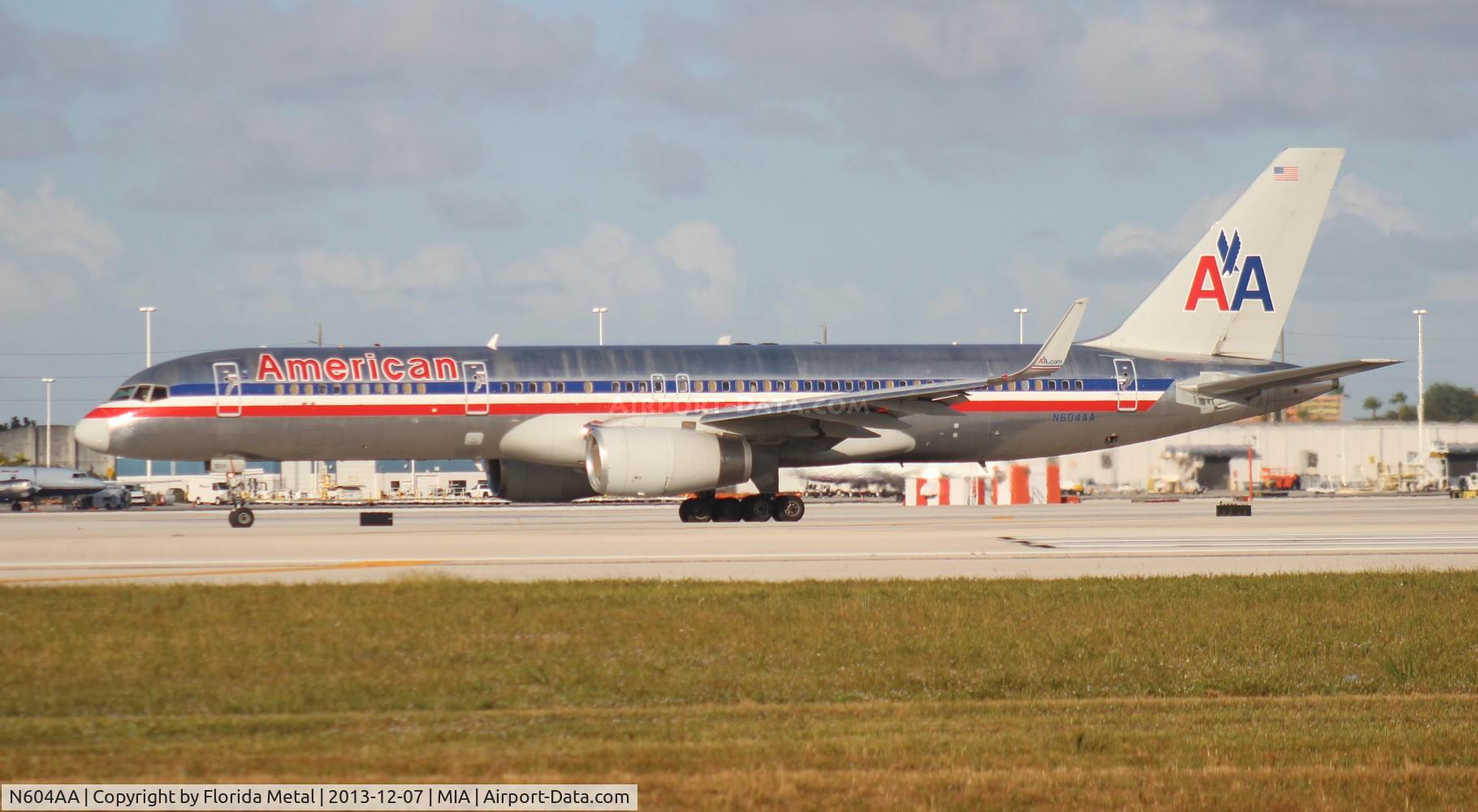 N604AA, 1995 Boeing 757-223 C/N 27055, American 757-200