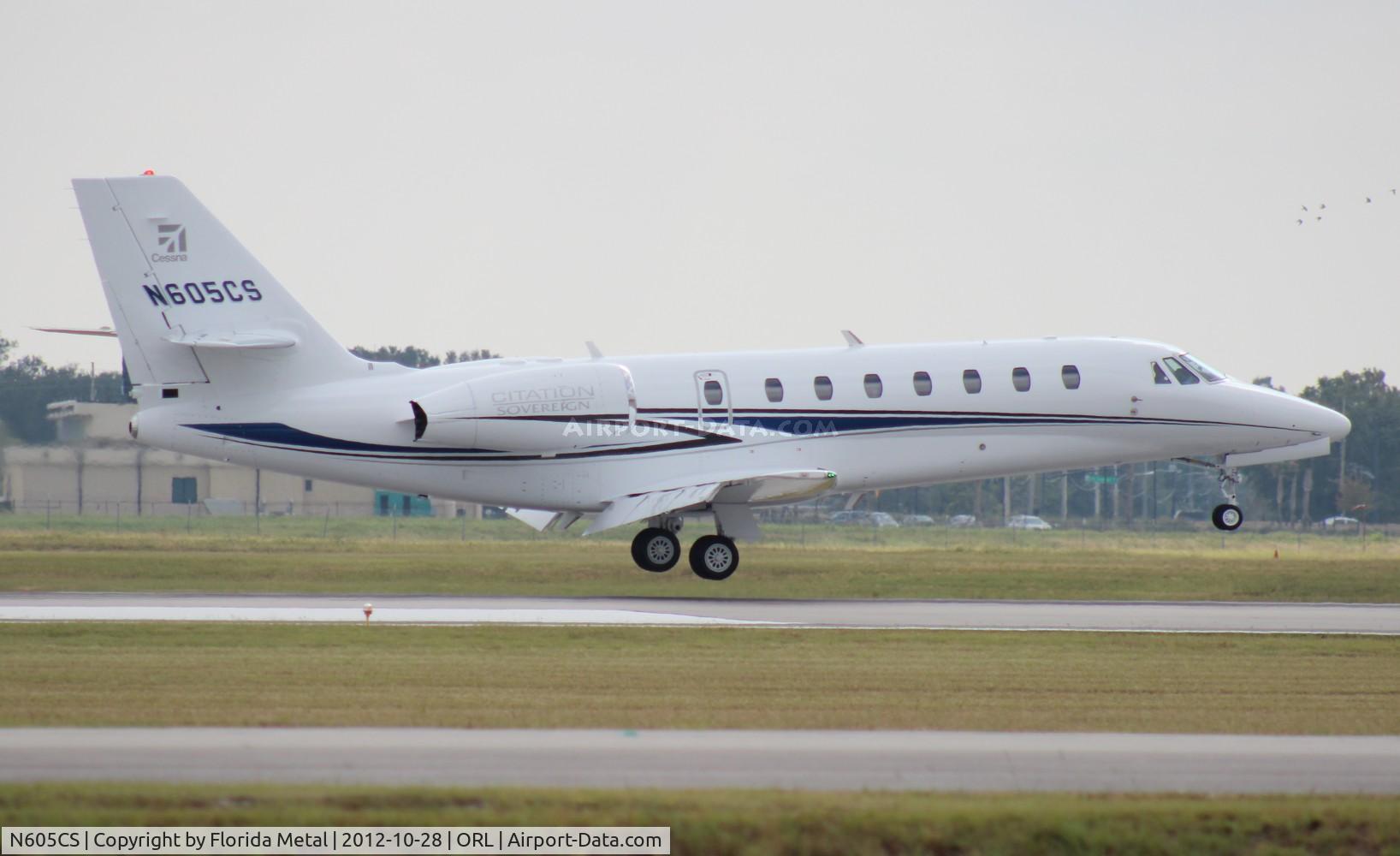 N605CS, 2006 Cessna 680 Citation Sovereign C/N 680-0001, Citation 680