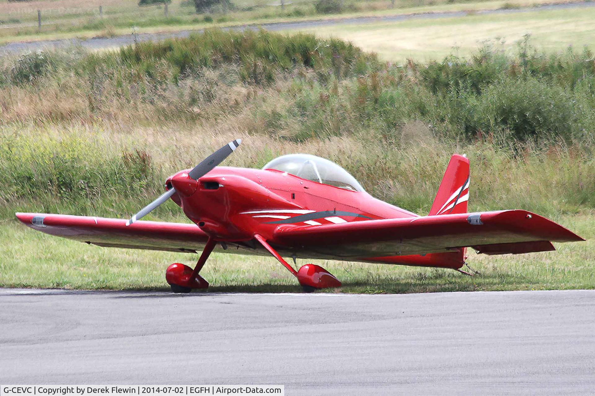 G-CEVC, 2007 Vans RV-4 C/N 2726, Shoreham Airport resident, RV-4, parked by the pumps.