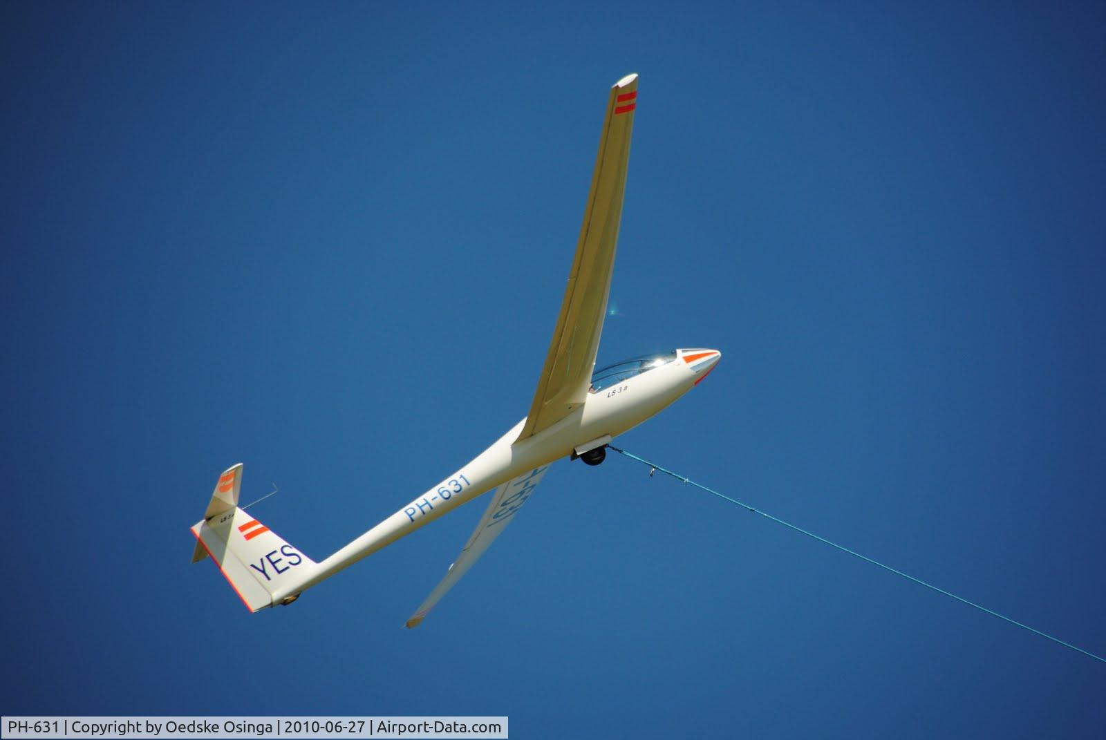 PH-631, Rolladen-Schneider LS-3a C/N 3180, Winch launch at Sallandse 2 daagse 2010