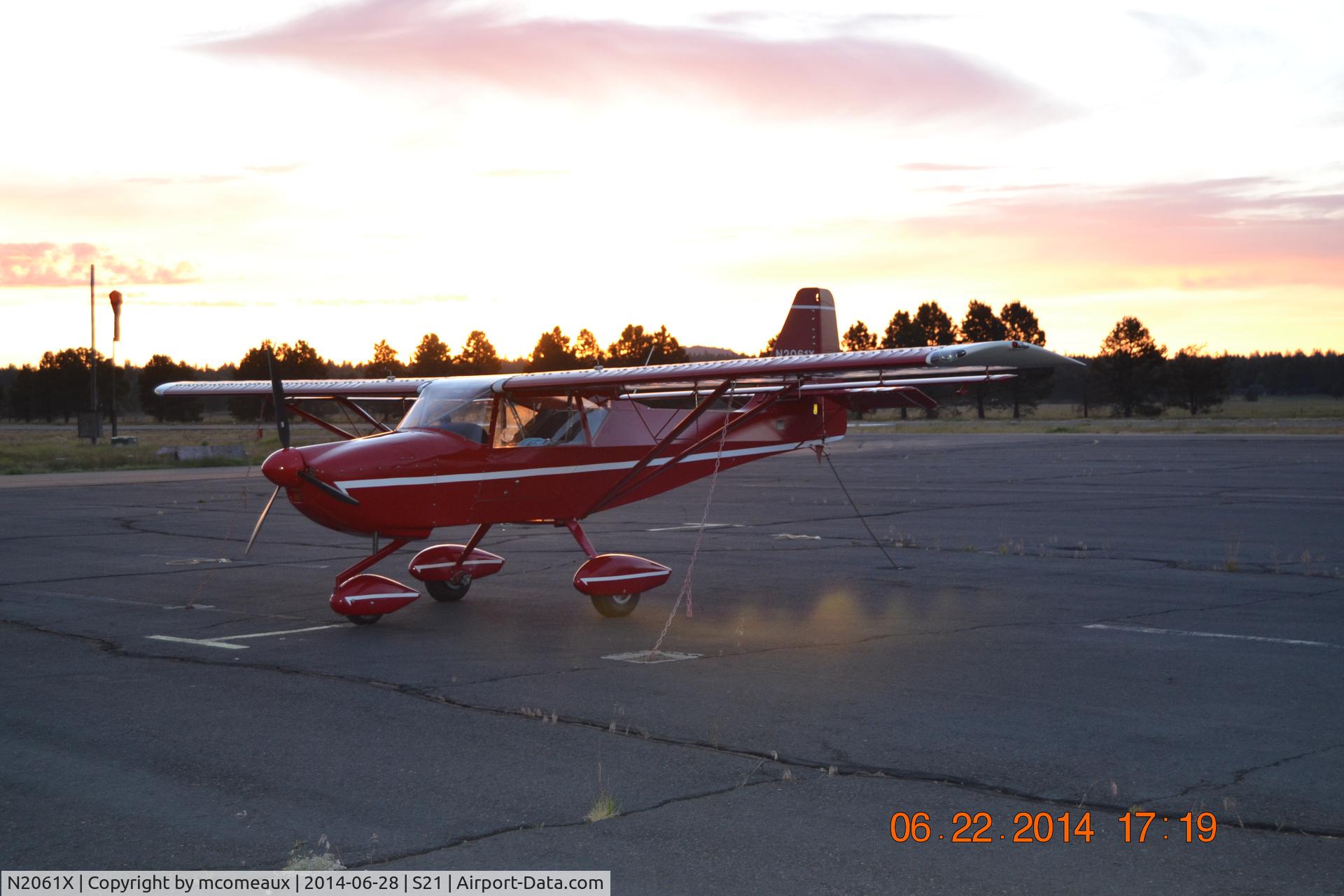 N2061X, 2003 Skystar Kitfox Series 7 C/N F60111-071, 2003 Kitfox 7