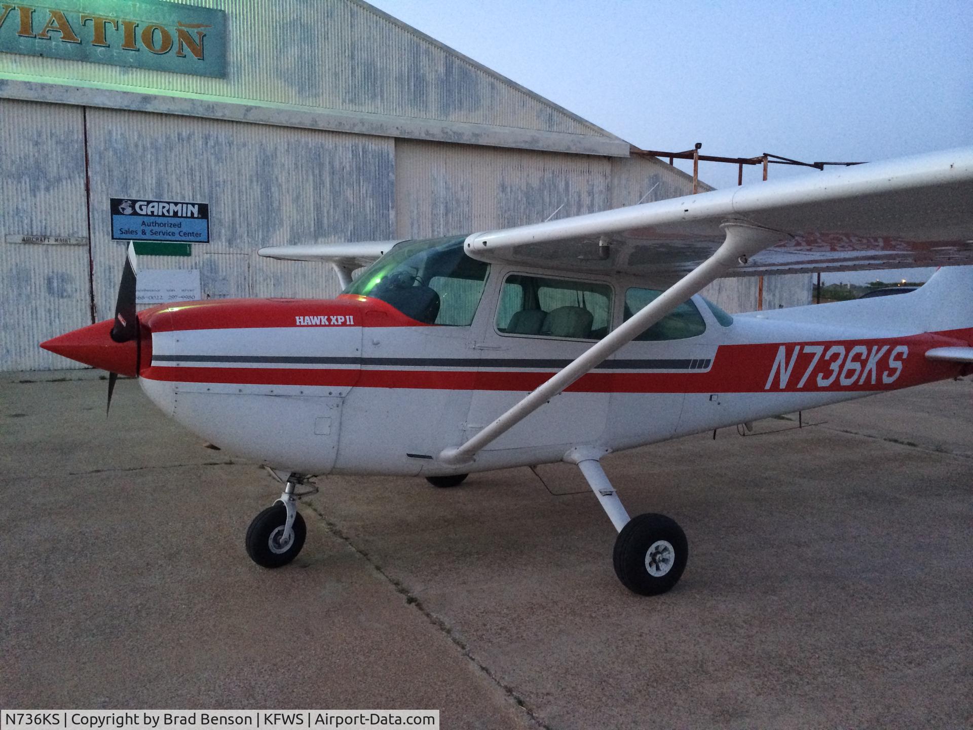N736KS, 1977 Cessna R172K Hawk XP C/N R1722593, At Fort Worth Spinks