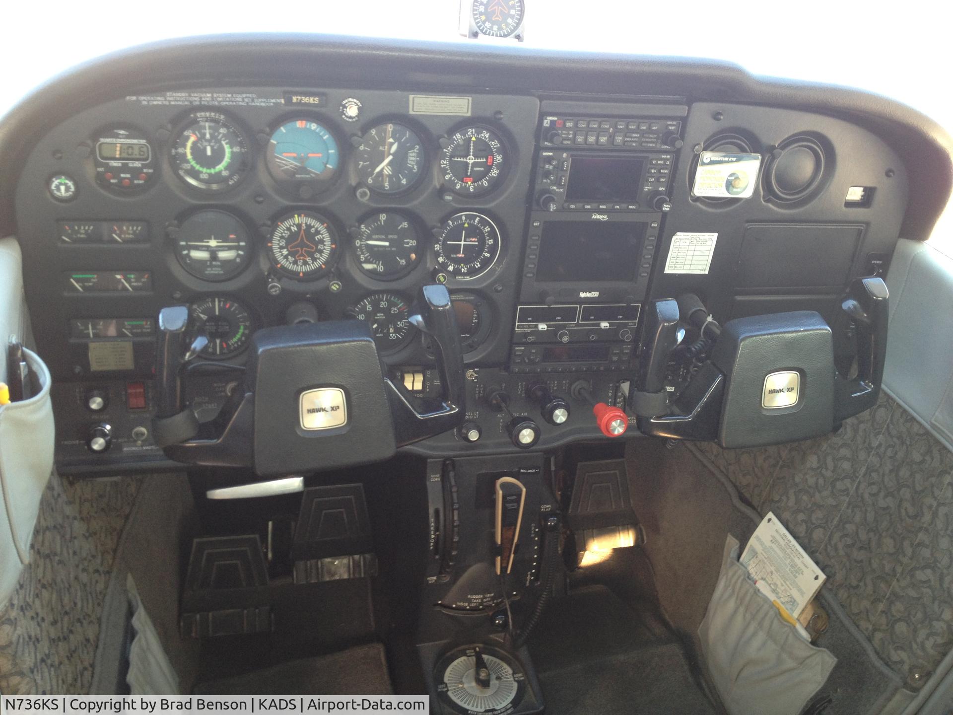 N736KS, 1977 Cessna R172K Hawk XP C/N R1722593, Interior/Panel