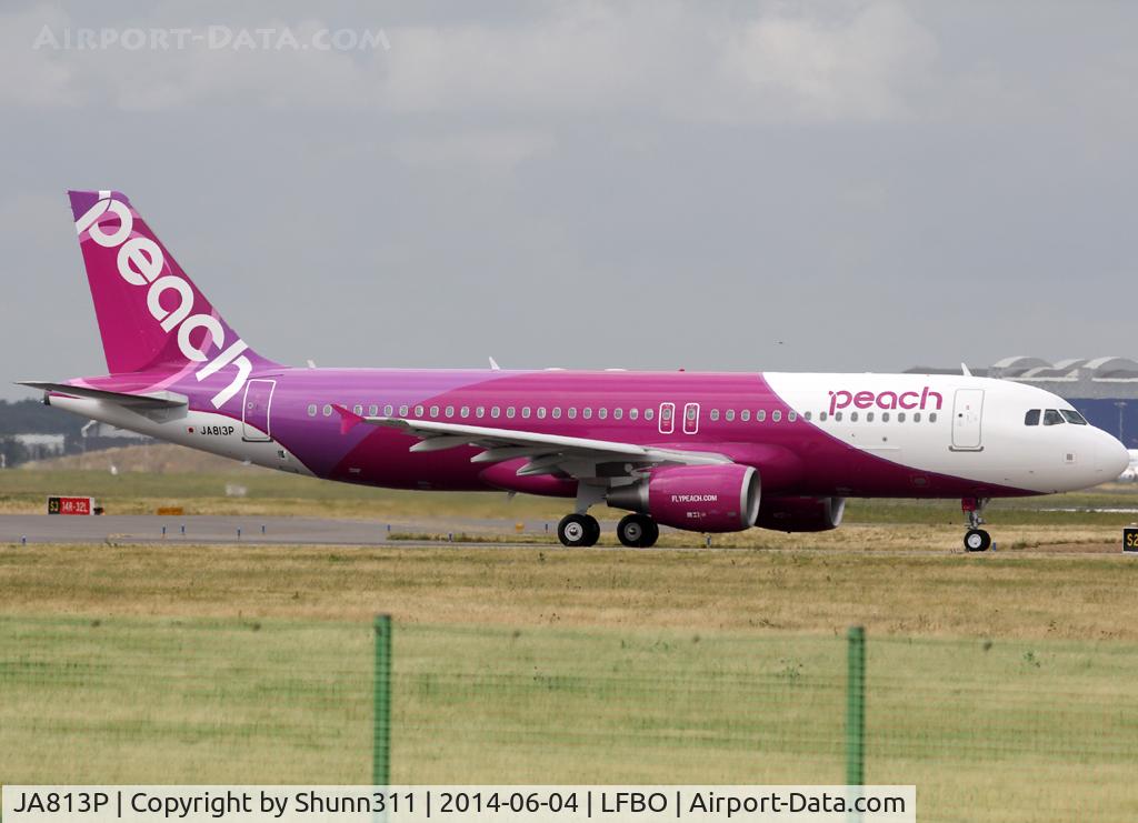 JA813P, 2014 Airbus A320-214 C/N 6107, Delivery day...