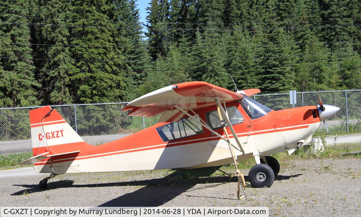 C-GXZT, 1978 Bellanca 7GCBC C/N 1041 78, Tied down at Dawson City, Yukon