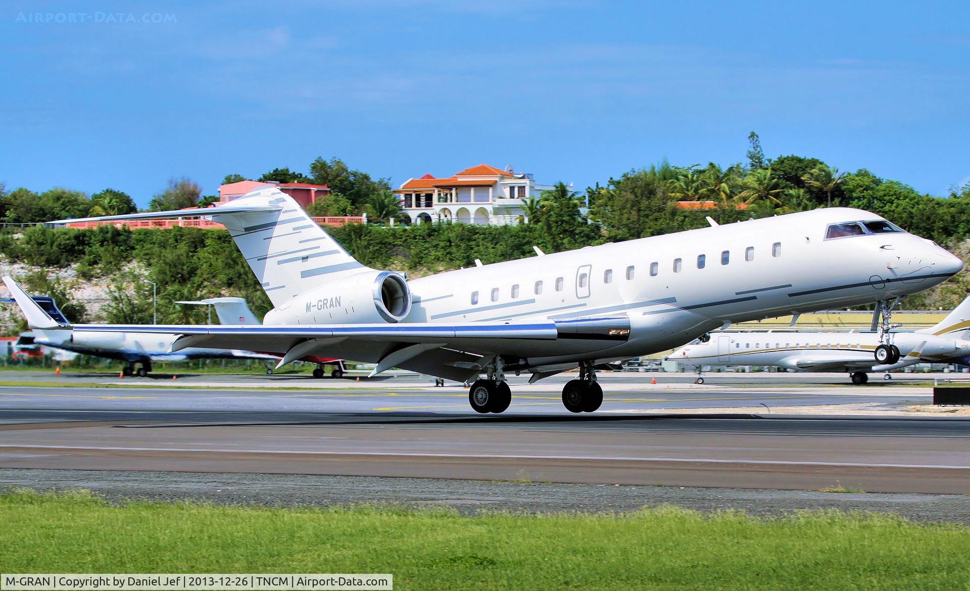 M-GRAN, 2009 Bombardier BD-700-1A11 Global 5000 C/N 9324, M-GRAN