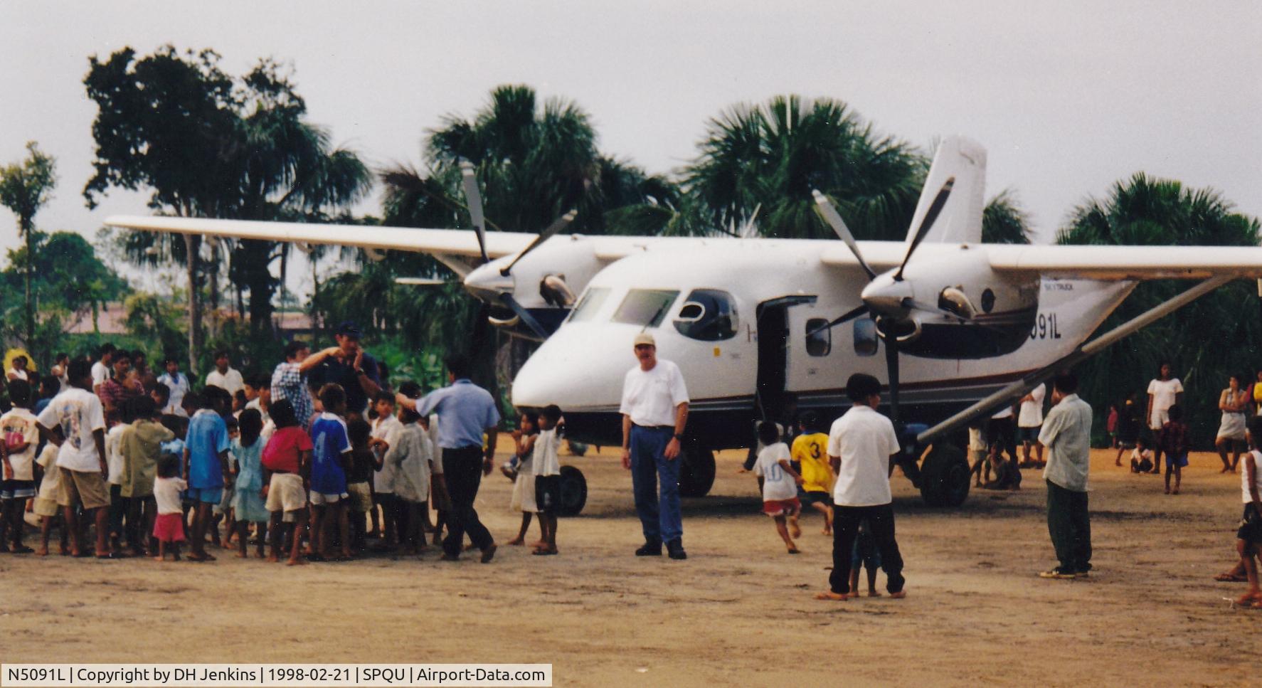N5091L, PZL-Mielec M28-02 Bryza C/N AJE001-09, Peru demo trip 1998