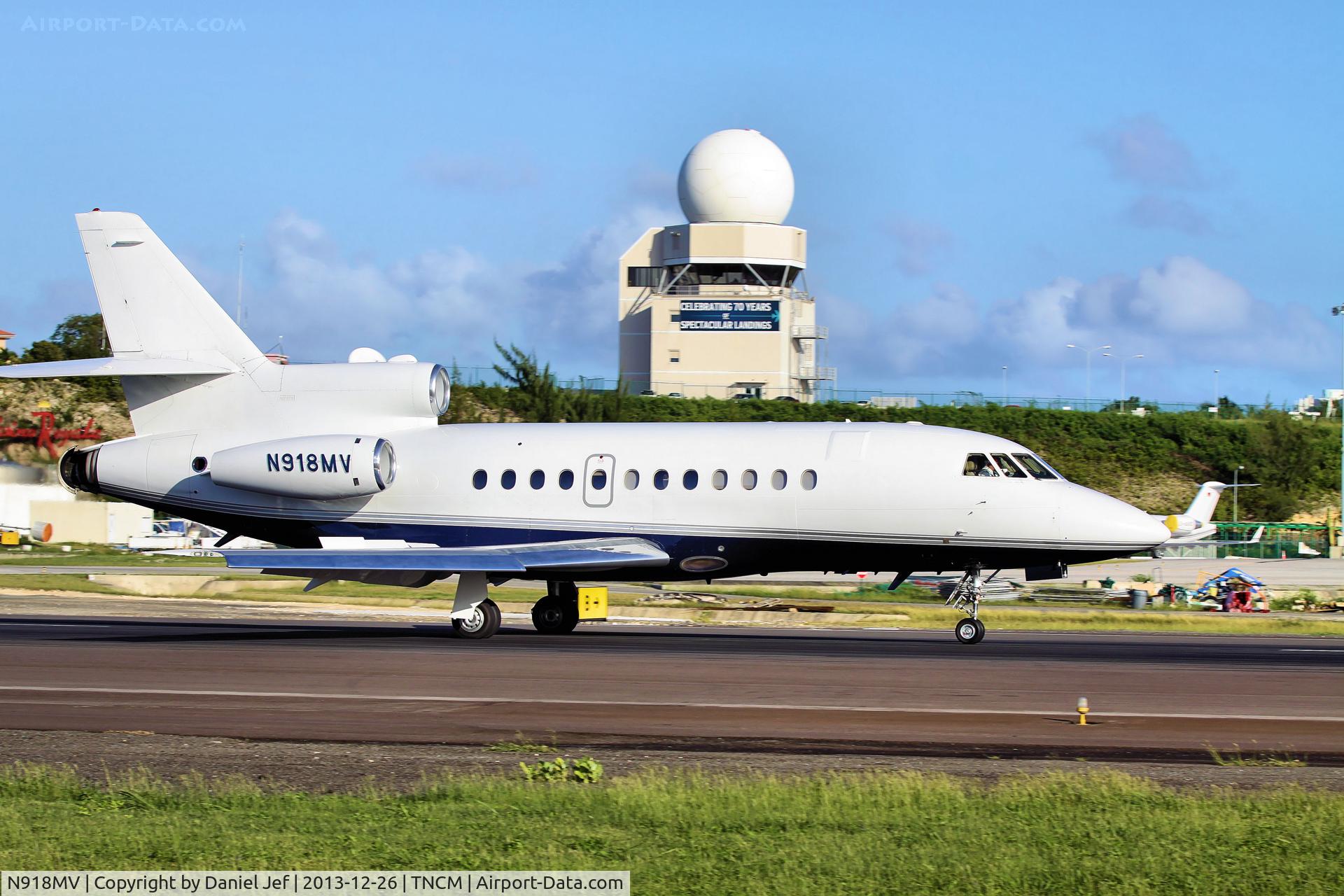 N918MV, 1996 Dassault Falcon 900 C/N 156, N918MV