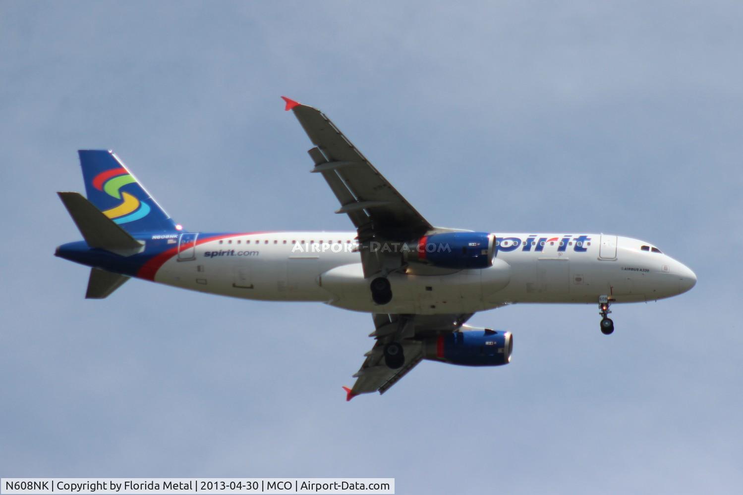 N608NK, 2011 Airbus A320-232 C/N 4902, Spirit A320