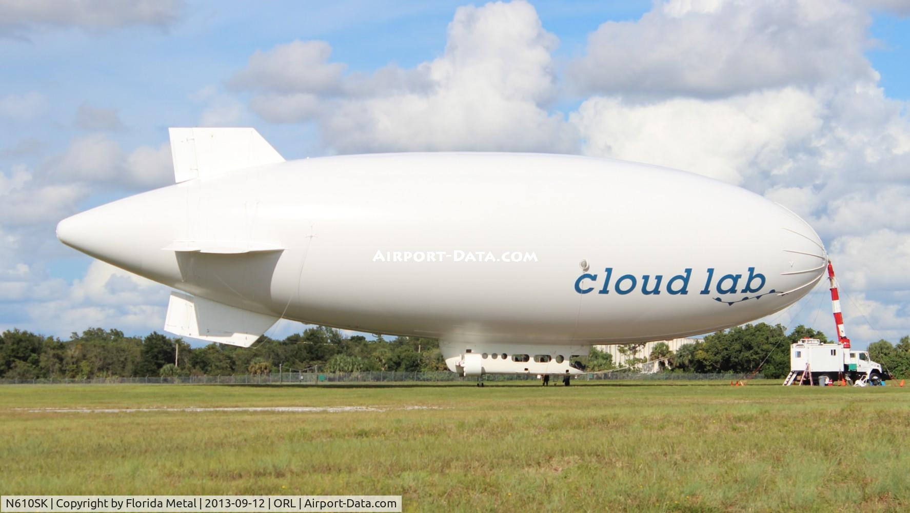 N610SK, 1996 Westinghouse Airships Inc Skyship 600 C/N 600-10, Cloud Lab