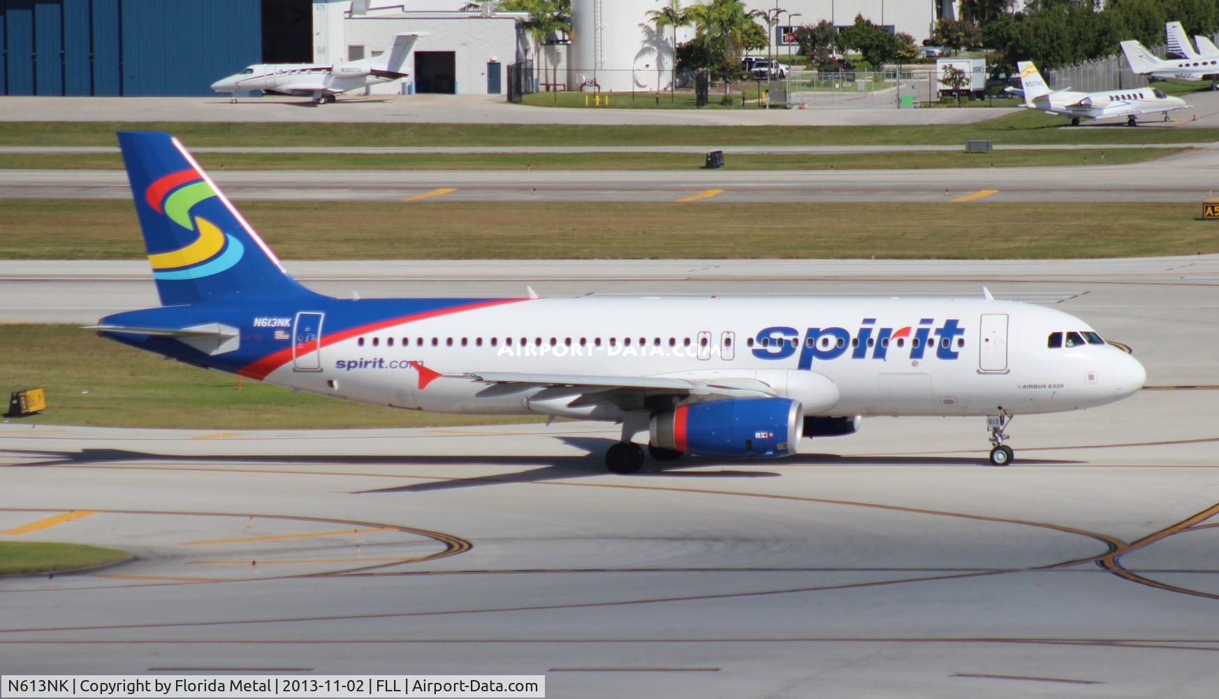 N613NK, 2012 Airbus A320-232 C/N 5042, Spirit A320