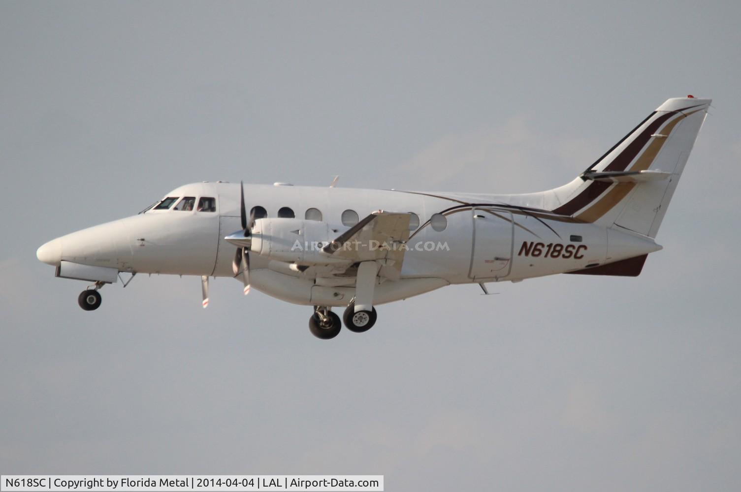 N618SC, 1983 British Aerospace BAe Jetstream 3101 C/N 618, Jetstream 31
