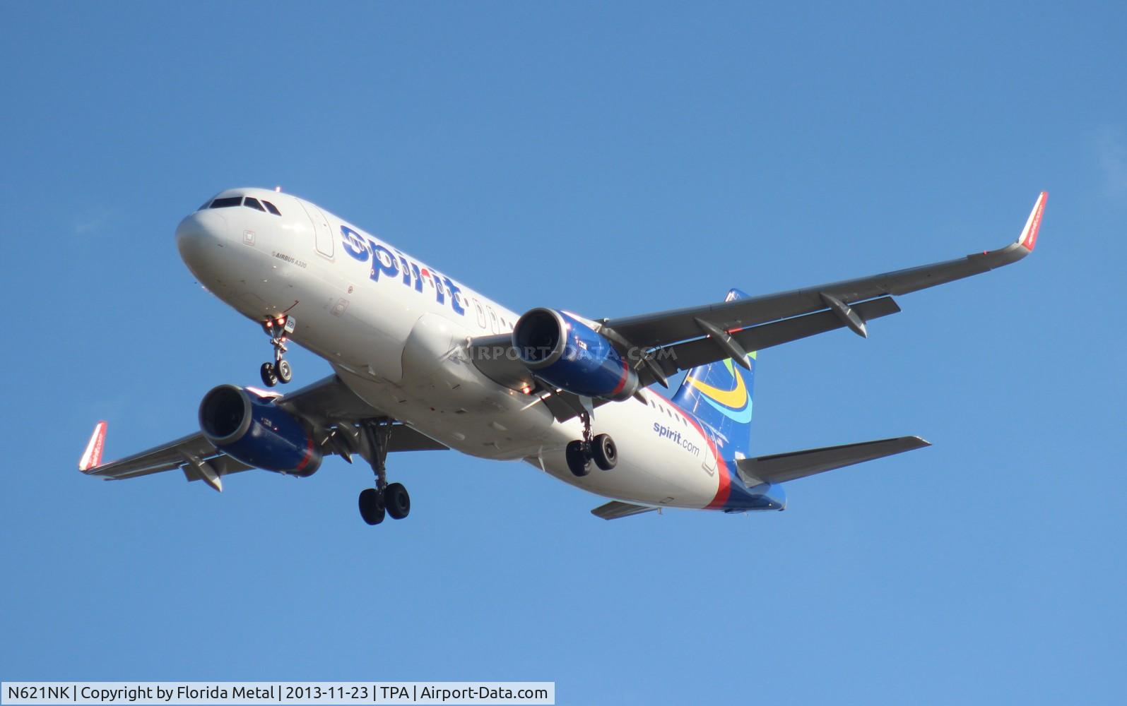 N621NK, 2013 Airbus A320-232 C/N 5672, Spirit A320