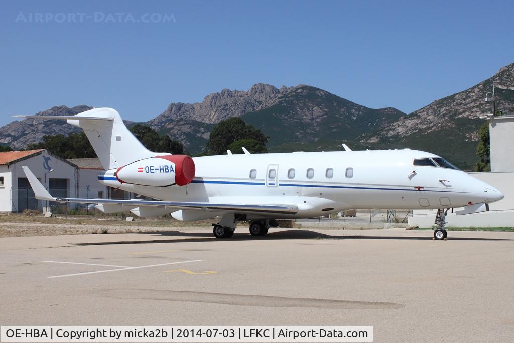 OE-HBA, 2009 Bombardier Challenger 300 (BD-100-1A10) C/N 20317, Parked