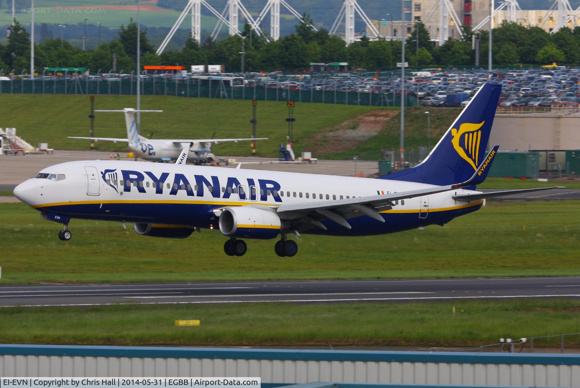 EI-EVN, 2012 Boeing 737-8AS C/N 40294, Ryanair