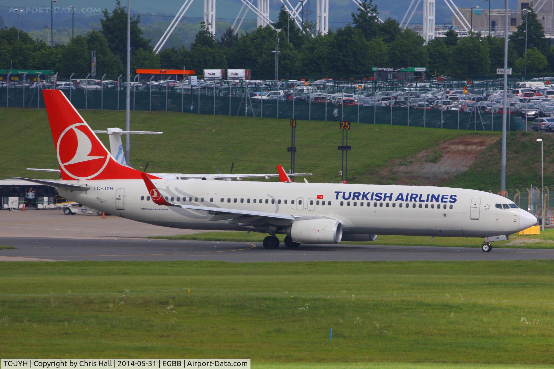 TC-JYH, 2012 Boeing 737-9F2/ER C/N 40984, Turkish Airlines