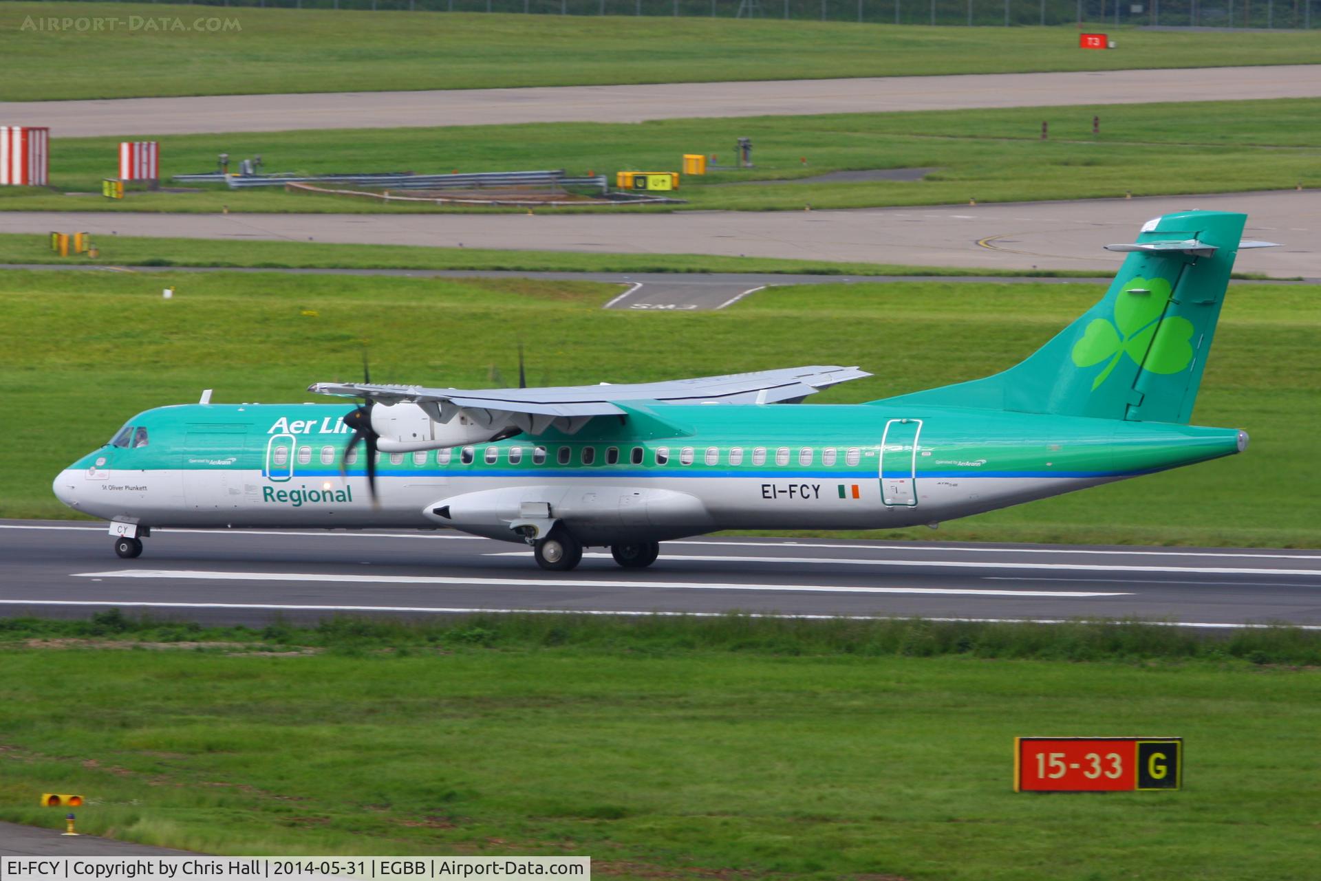 EI-FCY, 2014 ATR 72-600 (72-212A) C/N 1139, Aer Lingus Regional