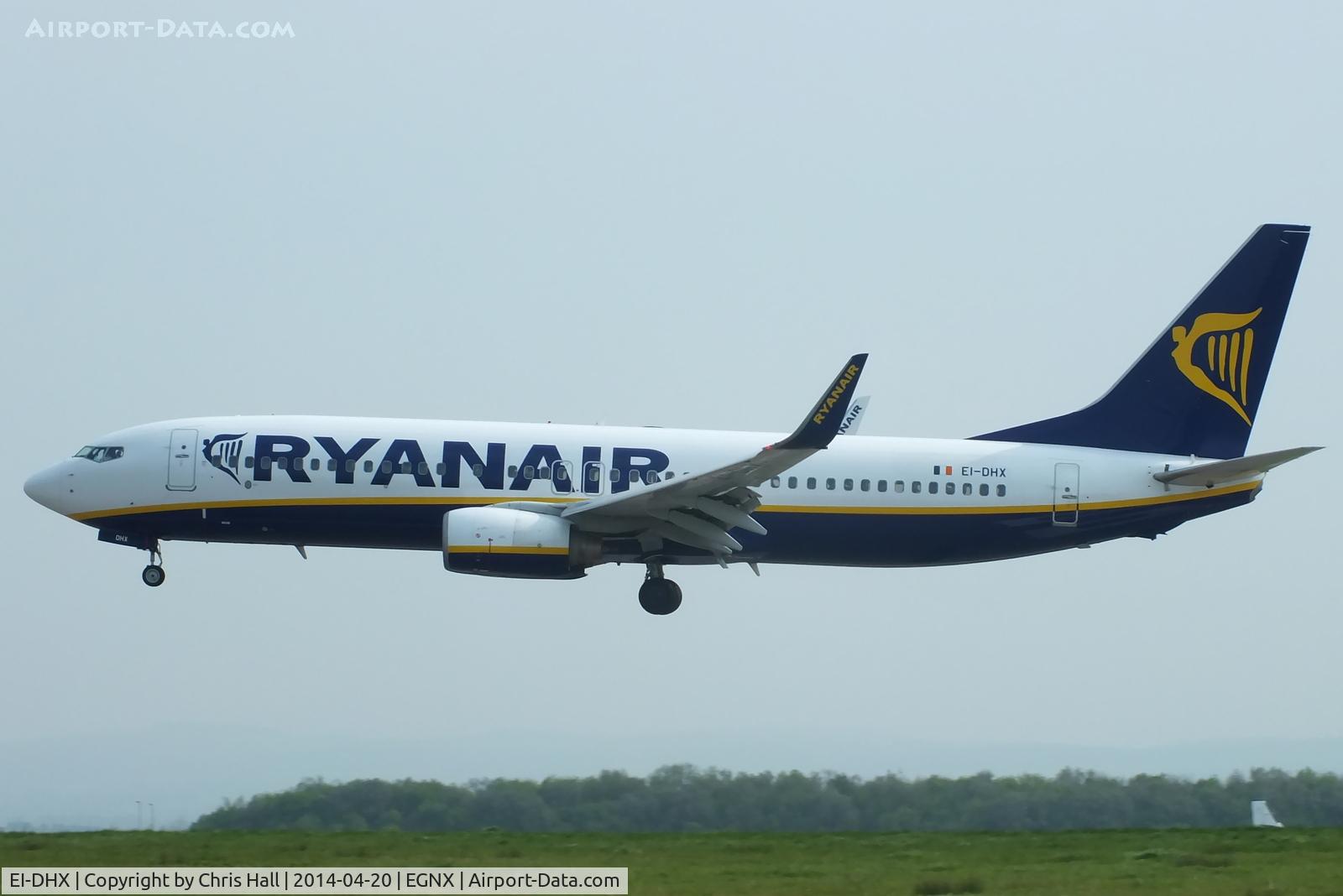 EI-DHX, 2005 Boeing 737-8AS C/N 33585, Ryanair