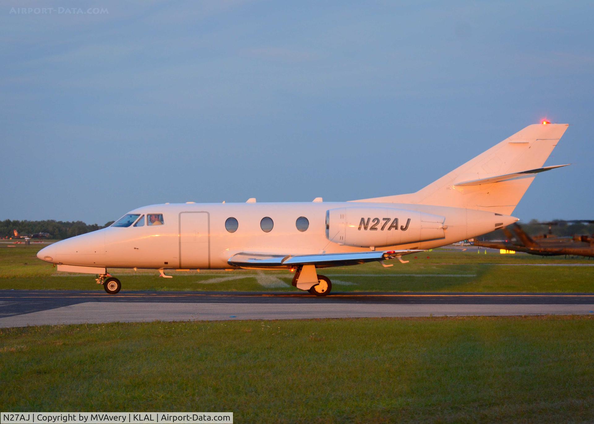 N27AJ, 1974 Dassault Falcon 10 C/N 31, 2014 Sun n Fun