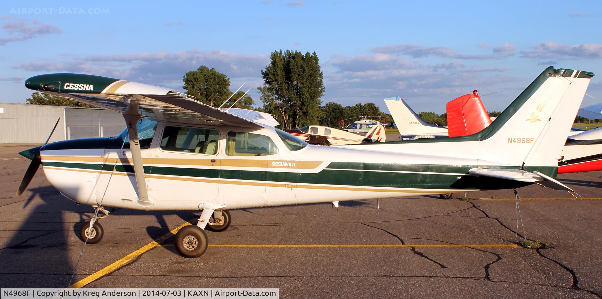 N4968F, 1979 Cessna 172N C/N 17273109, Cessna 172N Skyhawk on the line.