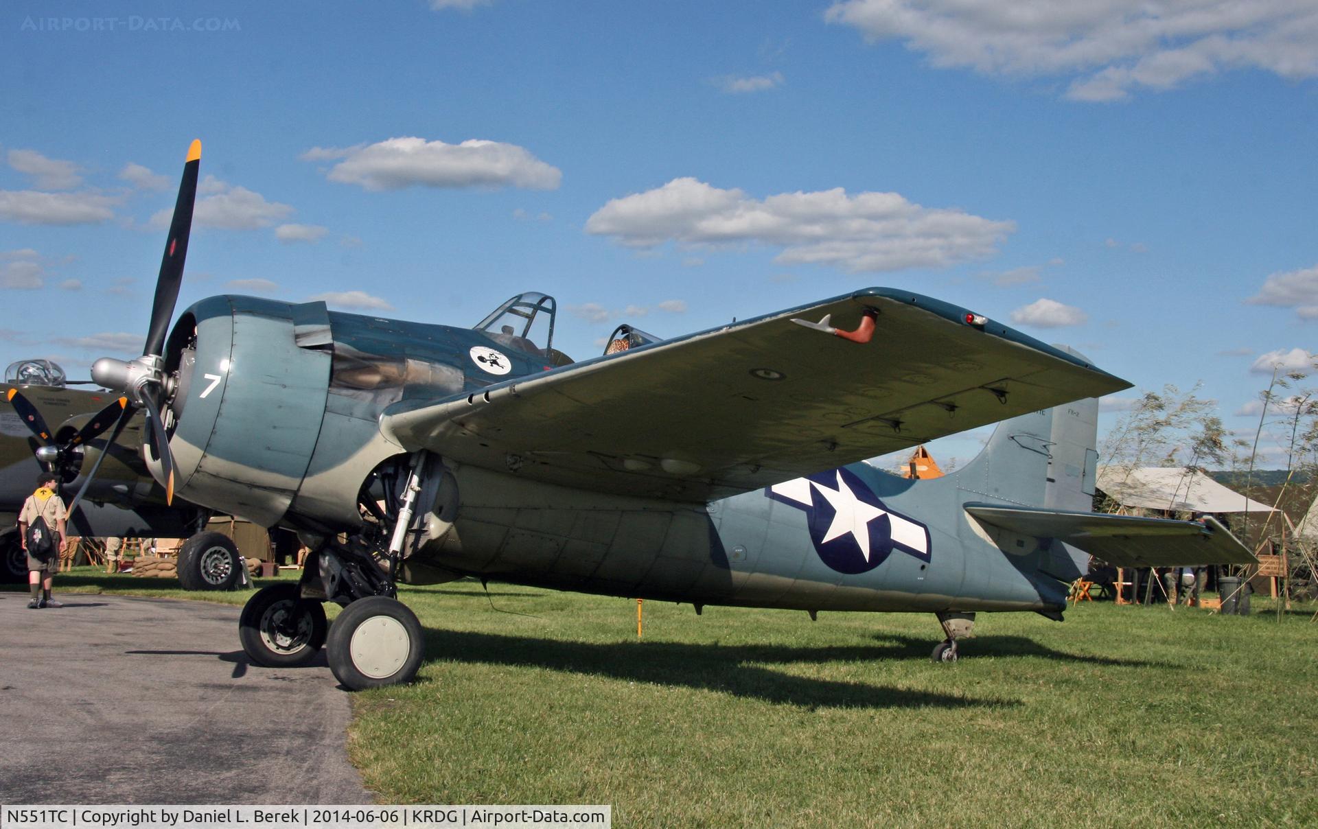 N551TC, 1944 General Motors (Grumman) FM-2 Wildcat C/N 47160, So glad to finally see this great aircraft in person!