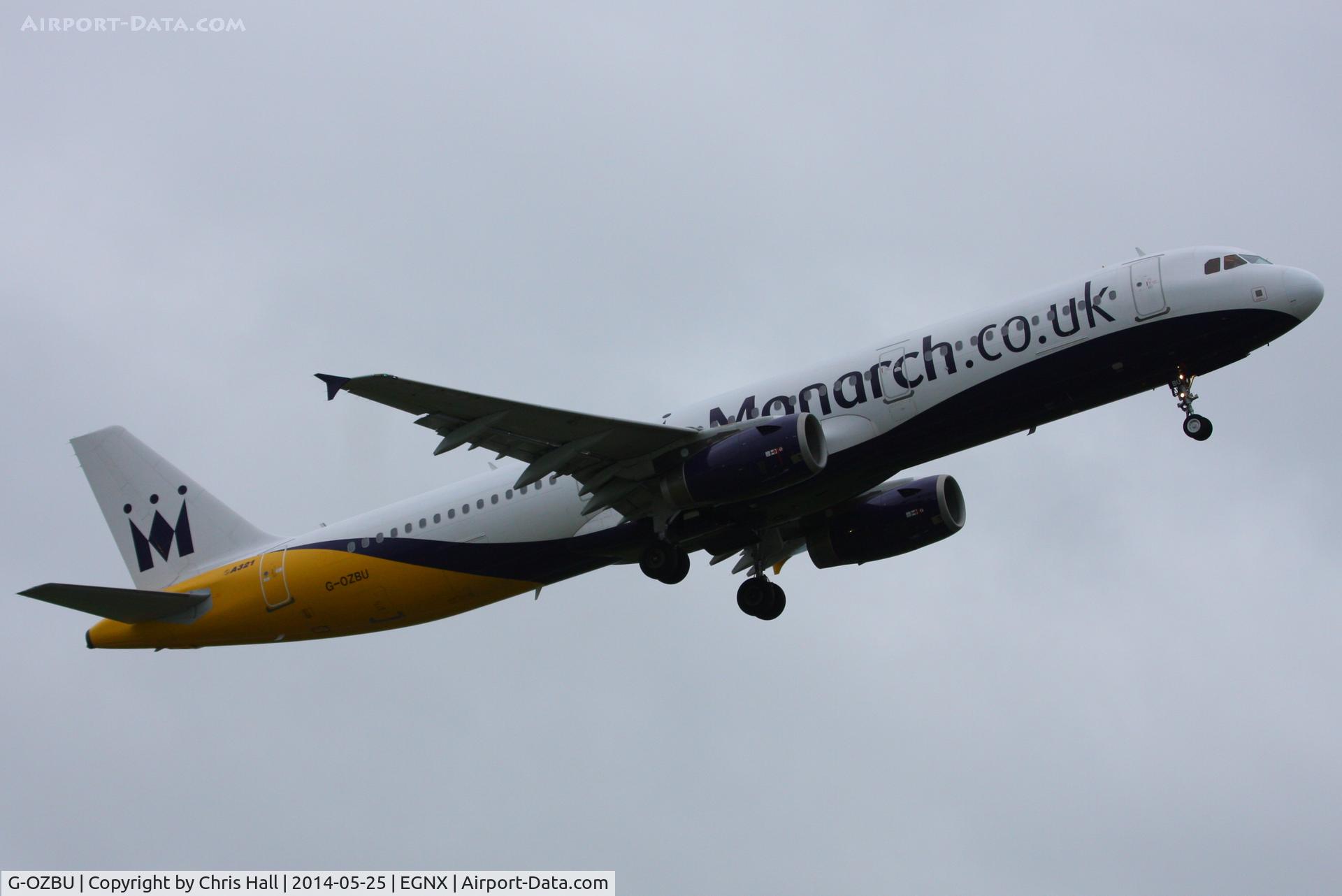 G-OZBU, 2008 Airbus A321-231 C/N 3575, Monarch