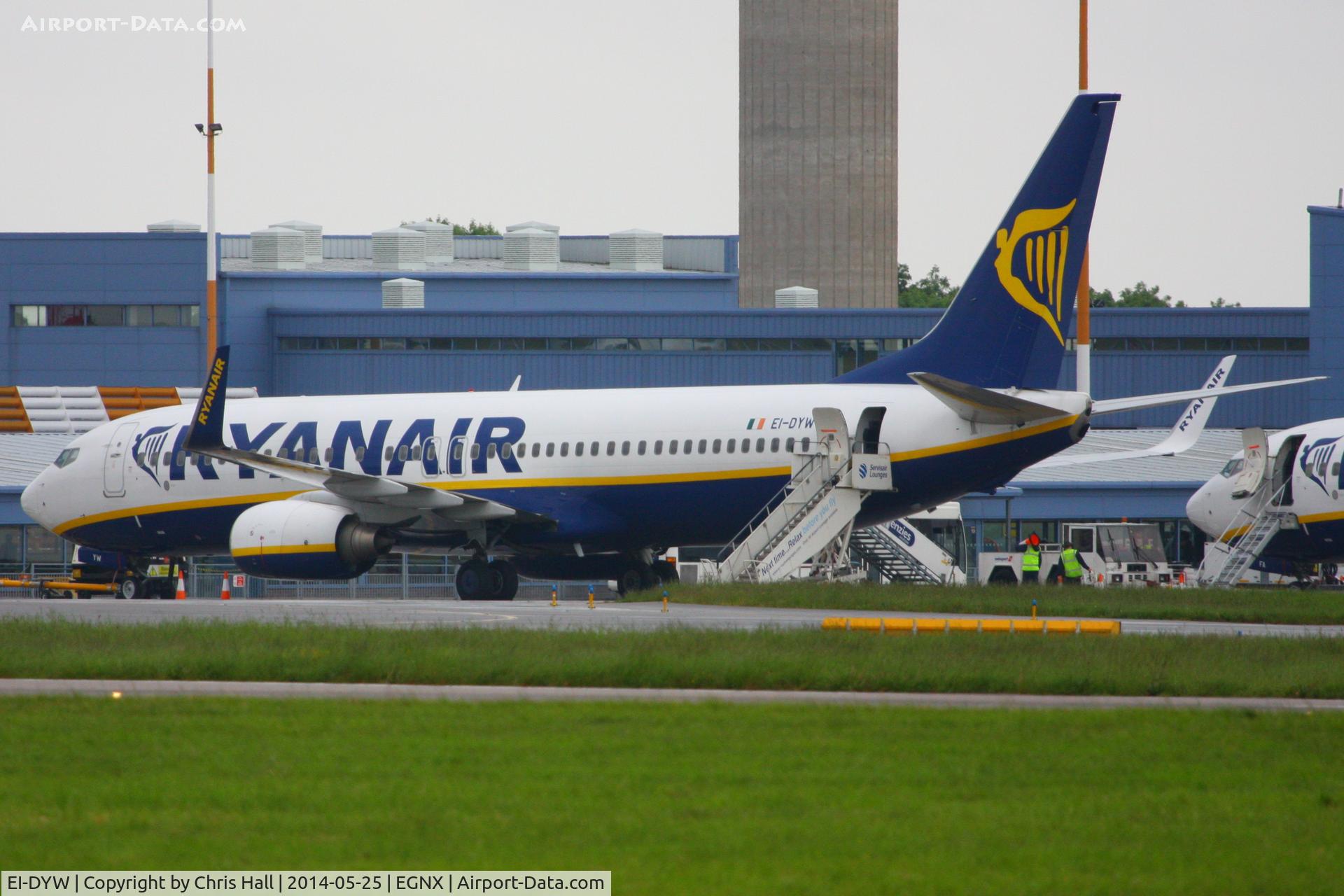 EI-DYW, 2008 Boeing 737-8AS C/N 33635, Ryanair