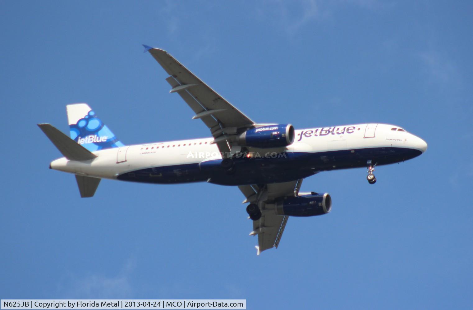 N625JB, 2005 Airbus A320-232 C/N 2535, Jet Blue A320