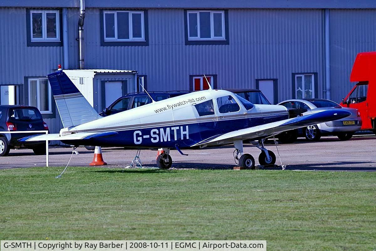 G-SMTH, 1970 Piper PA-28-140 Cherokee C/N 28-26916, Piper PA-28-140 Cherokee C [28-26916] Southend~G 11/10/2008
