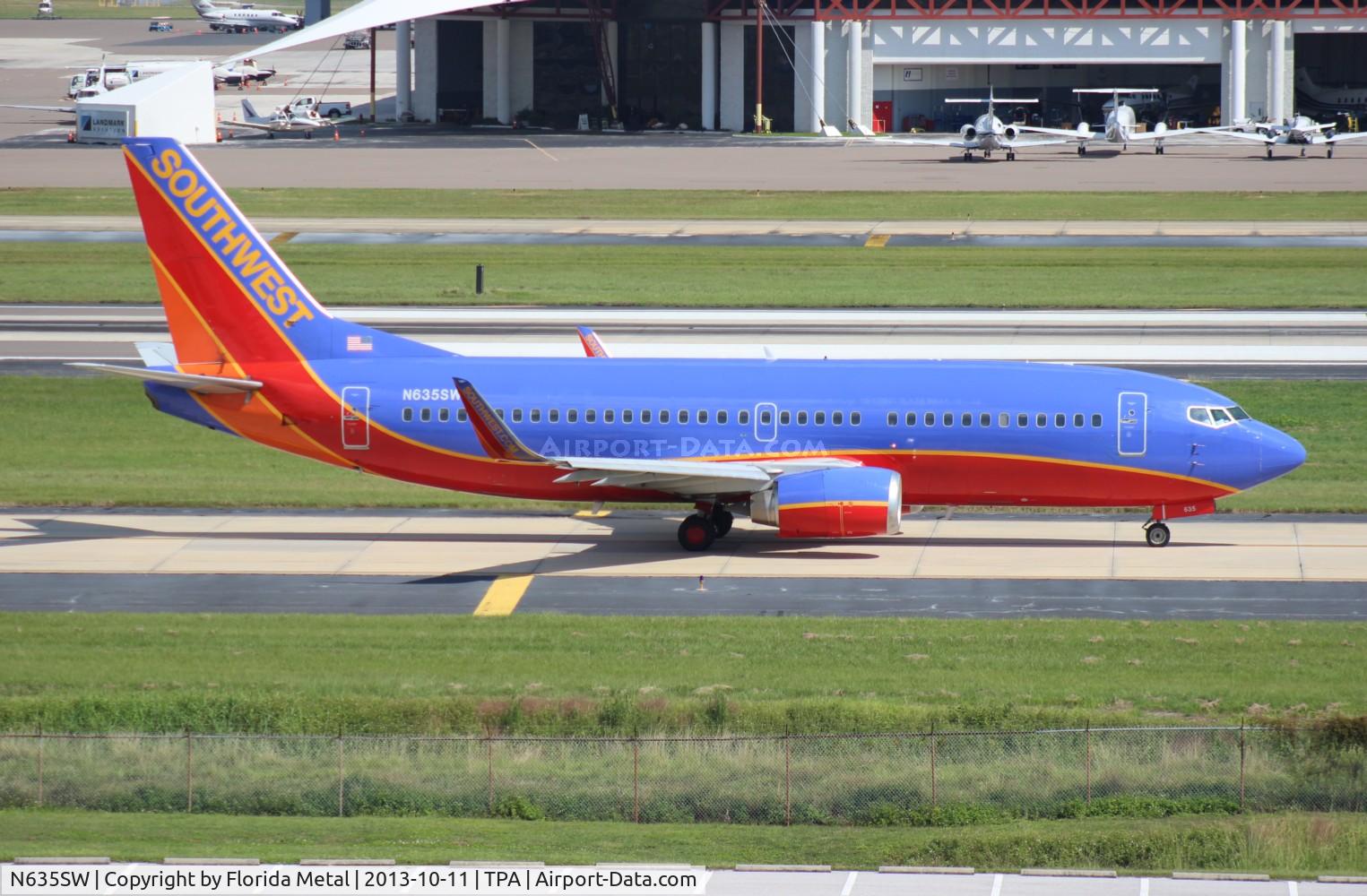N635SW, 1996 Boeing 737-3H4 C/N 27708, Southwest 737-300