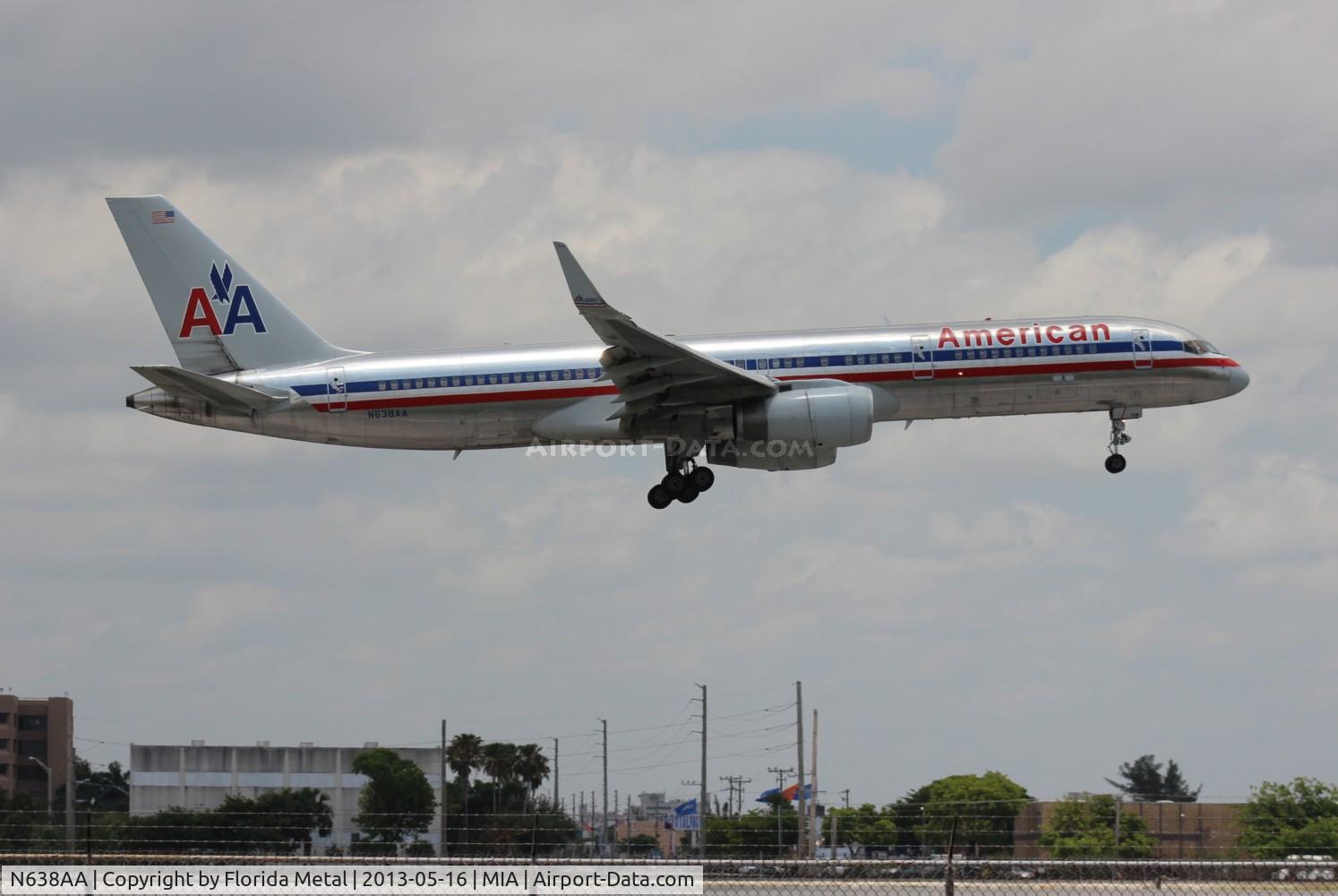 N638AA, 1991 Boeing 757-223 C/N 24596, American 757-200