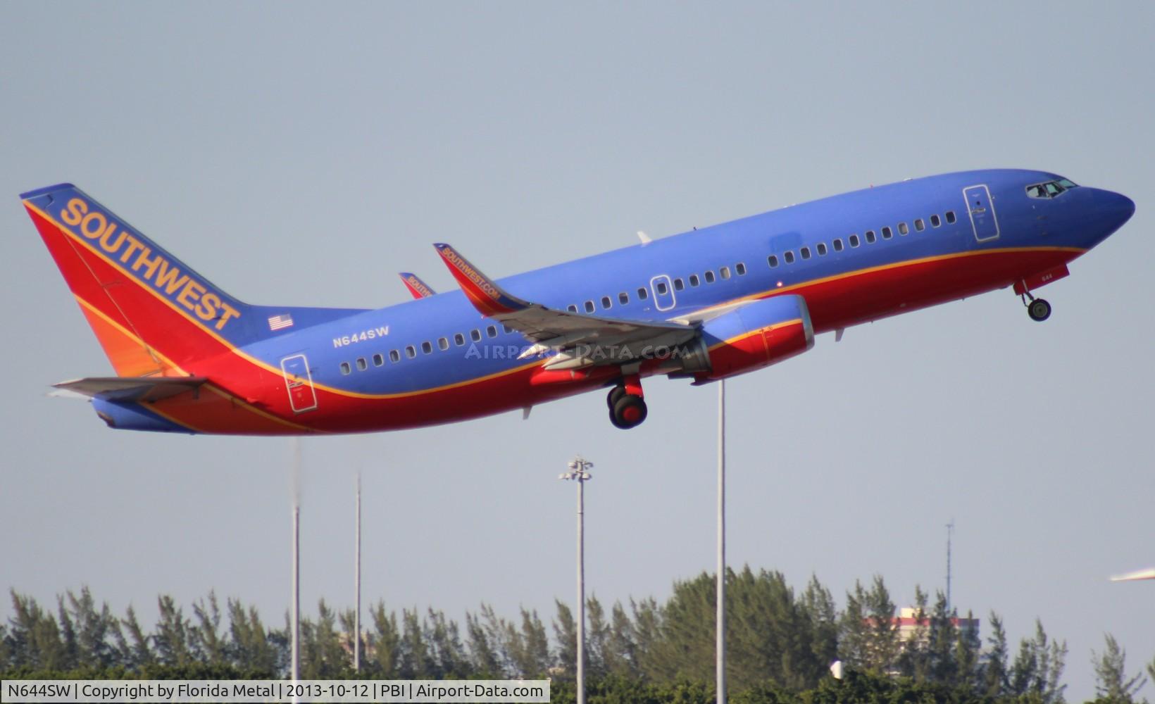 N644SW, 1997 Boeing 737-3H4 C/N 28329, Southwest 737-300