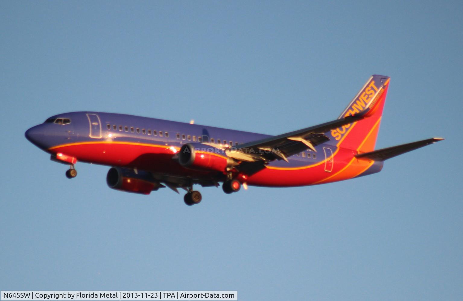 N645SW, 1997 Boeing 737-3H4 C/N 28330, Southwest 737-300