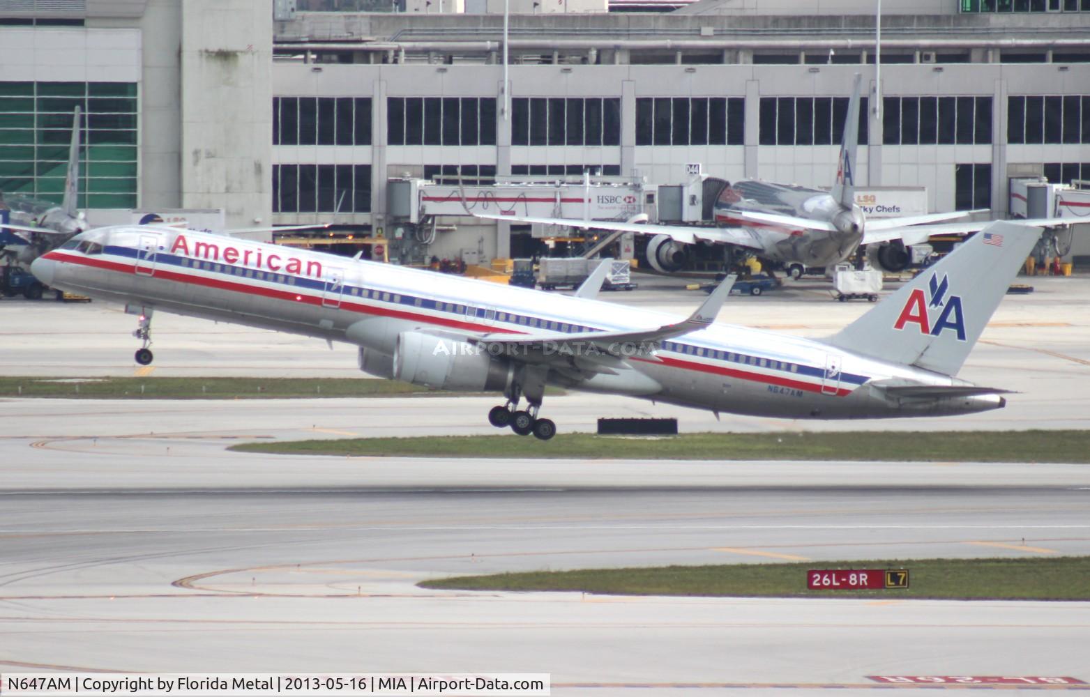 N647AM, 1991 Boeing 757-223 C/N 24605, American 757-200